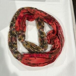 Infinity scarf.